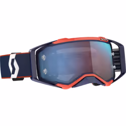 Scott Prospect lunettes rétro bleu/rod Motocross, bleu-rouge pour Hommes