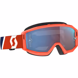 Scott Primal Lunettes de Motocross rouge/bleu, bleu-rouge pour Hommes