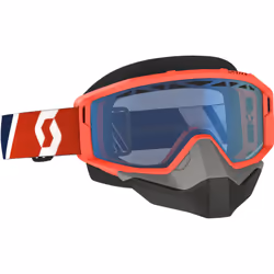 Scott Primal Lunettes de neige rouges/bleues pour Hommes