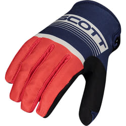 Scott 350 Race Gants de Motocross, bleu-orange, taille M pour Hommes