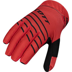 Scott 450 Angled Gants de Motocross, noir-rouge, taille XL pour Hommes