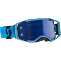 Scott Prospect Chrome blue/black Lunettes de motocross, noir-bleu pour Hommes