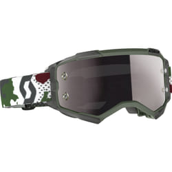 Scott Fury Camouflage Lunettes Motocross, noir-gris pour Hommes
