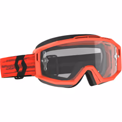 Scott Split OTG lunettes motocross rouges/noires, transparent pour Hommes