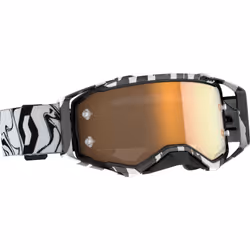 Scott Prospect Amplifier lunettes de motocross noir / blanc, or pour Hommes