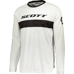 Scott 350 Evo Swap Maillot de motocross, noir-blanc, taille M pour Hommes