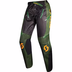 Scott X-Plore Pantalon de motocross, noir-vert, taille 28 pour Hommes