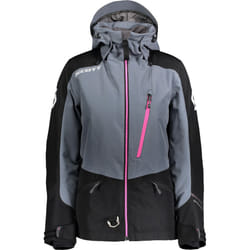 Scott Intake Dryo Veste de motoneige pour dames, noir-gris-rose, taille 2XL pour Femmes