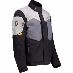 Scott ADV Terrain Dryo Veste textile de moto, noir-gris, taille XL pour Hommes