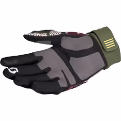 Scott X-Plore Gants de motocross, vert-multicolore, taille S pour Hommes