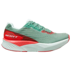 Chaussure de course sur route - SCOTT - Pursuit - Vert / Corail - 8 mm de drop - Mixte