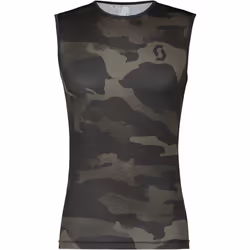 Scott Carbon Camo Débardeur fonctionnel, multicolore, taille L pour Hommes