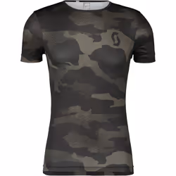 Scott Carbon Camo Chemise fonctionnelle, multicolore, taille M pour Hommes