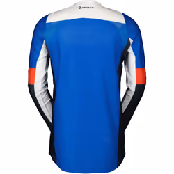 Scott 450 Angled Light 2023 Maillot de motocross, rouge-bleu, taille L pour Hommes
