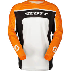 Scott 350 Track Evo 2023 Maillot de motocross, noir-orange, taille XL pour Hommes