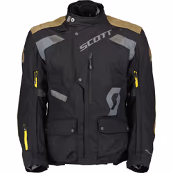 Scott Dualraid Dryo Veste textile de moto, noir, taille 3XL pour Hommes