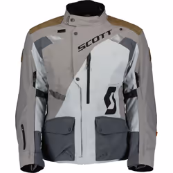Scott Dualraid Dryo Veste textile de moto, gris, taille 2XL pour Hommes