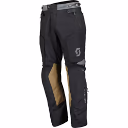Scott Dualraid Dryo Pantalon textile de moto, noir, taille 4XL pour Hommes