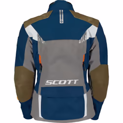 Scott Dualraid Dryo Veste textile de moto de dames, gris-bleu, taille 36 pour Femmes