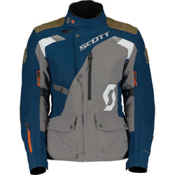 Scott Dualraid Dryo Veste textile de moto de dames, gris-bleu, taille 40 pour Femmes