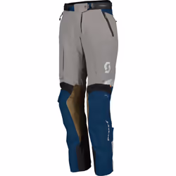 Scott Dualraid Dryo Pantalon textile de moto de dames, gris-bleu, taille 38 pour Femmes
