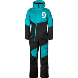 Scott Back-X Dryo 2023 Costume de motoneige une pièce pour dames, noir-bleu, taille M pour Femmes