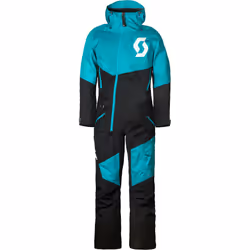 Scott Back-X Dryo 2023 Costume de motoneige une pièce pour dames, noir-bleu, taille M pour Femmes