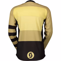 Scott 450 X-Plore Swap Maillot de motocross, noir-beige, taille M pour Hommes