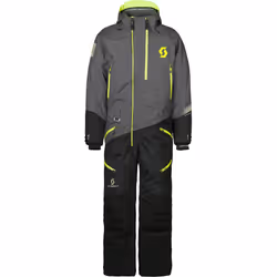 Scott DS-I Dryo 2023 Costume de motoneige une pièce, noir-gris, taille M pour Hommes
