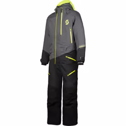 Scott DS-I Dryo 2023 Costume de motoneige une pièce, noir-gris, taille M pour Hommes