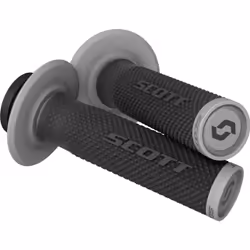 Scott SX II Lock-On Poignées + jeu de cames, noir-gris