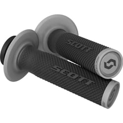 Scott SX II Lock-On Poignées + jeu de cames, noir-gris