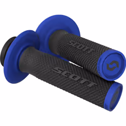 Scott SX II Lock-On Poignées + jeu de cames, noir-bleu