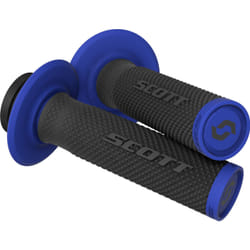 Scott SX II Lock-On Poignées + jeu de cames, noir-bleu
