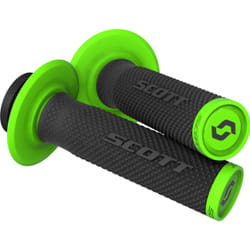 Scott SX II Lock-On Poignées + jeu de cames, noir-vert