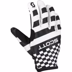Scott 350 Prospect Evo Gants de motocross, noir-blanc, taille L pour Hommes