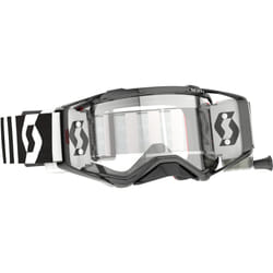 Scott Prospect WFS Racing Lunettes de motocross noir / blanc, transparent pour Hommes