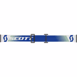 Scott Fury Chrome 2023 Lunettes de motocross, vert-bleu pour Hommes