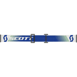 Scott Fury Chrome 2023 Lunettes de motocross, vert-bleu pour Hommes