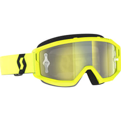 Scott Primal Lunettes de motocross, noir-jaune pour Hommes