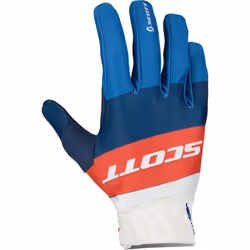 Scott 450 Angled 2023 Gants de motocross, rouge-bleu, taille 2XL pour Hommes