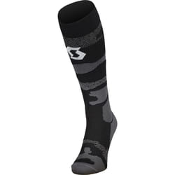 Scott Mid Long Camo Chaussettes de motocross, gris-blanc, taille 36 - 38 pour Hommes