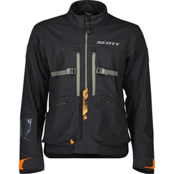 Scott Superlight Blouson textile de moto, noir, taille 4XL pour Hommes