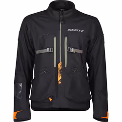 Scott Superlight Blouson textile de moto, noir, taille L pour Hommes