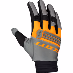 Scott X-Plore Gants de motocross, gris-orange, taille L pour Hommes