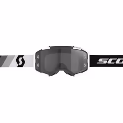 Scott Fury Light Sensitive Lunettes de motocross noir/blanc, noir-blanc pour Hommes