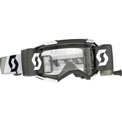 Scott Fury WFS Lunettes de motocross roulantes noires / blanches, noir-blanc pour Hommes