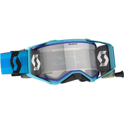 Scott Prospect WFS Duo Lunettes de motocross, blanc-vert pour Hommes