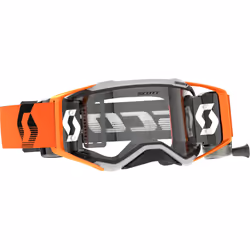 Scott Prospect WFS Roll-Off Lunettes de motocross orange/noir, noir-orange pour Hommes