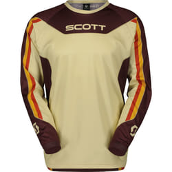 Scott Evo Dirt Maillot de motocross, brun-beige, taille S pour Hommes